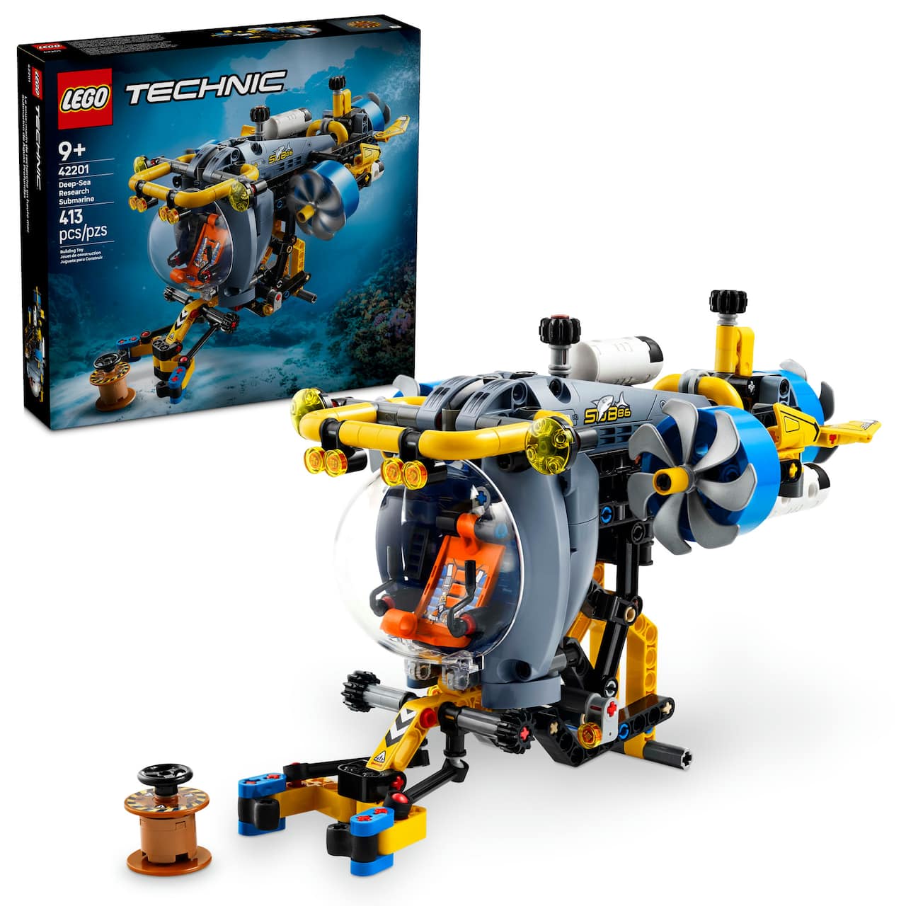 LEGO® Technic™ Deep-Sea Research Submarine Toy Set 42201